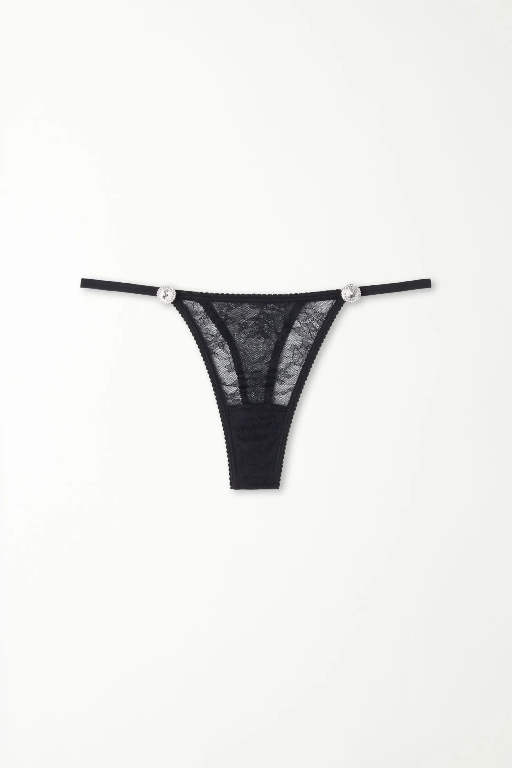 Last Night Lace String Thong - G-strings And Thongs - Women | Tezenis